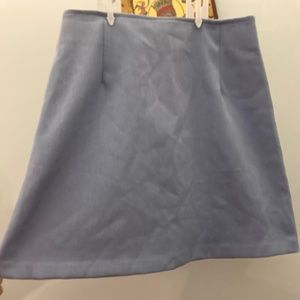 Vintage 90s powder blue miniskirt